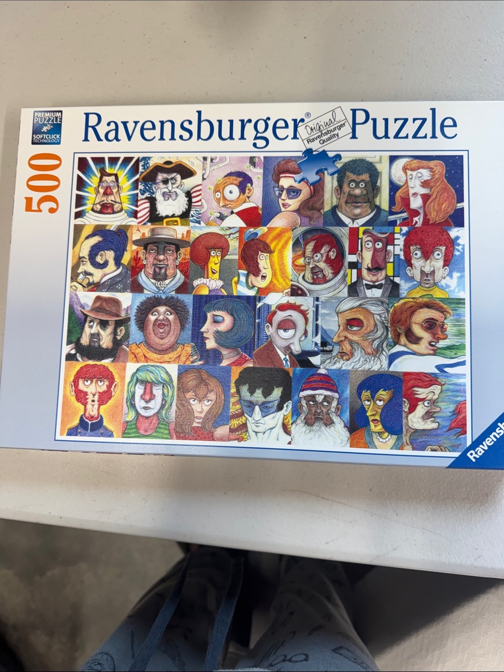 Ravensburger Multicolor Character Mosaic 500-Piece Puzzle
